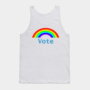 Rainbow Vote Tank Top